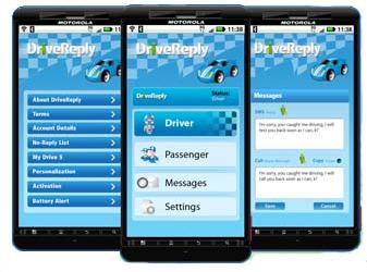 DriveReply ответит на звонки и сообщения, когда вы за рулем
