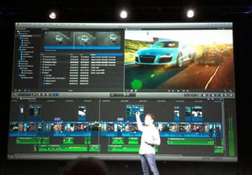 Apple продемонстрировала Final Cut Pro X