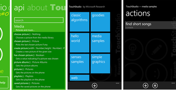 Microsoft выпустила TouchStudio для смартфонов под управлением Windows Phone 7