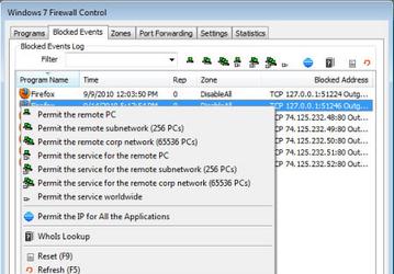 Безопасность: Windows 7 & Vista Firewall Control v.4.0