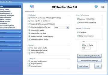 Настройщики: XP Smoker v.6.0