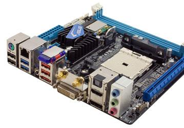 ASUS F1A75-I Deluxe – системная плата типоразмера Mini ITX для процессоров AMD Llano