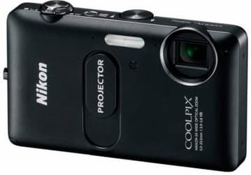Компактная камера Nikon COOLPIX S1200pj оснащена встроенным проектором