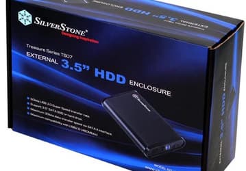 Корпус для внешнего накопителя SilverStone Treasure TS07 оснащен интерфейсом USB 3.0