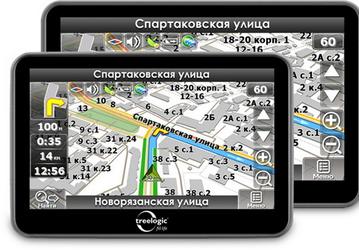 Treelogic представляет GPS-навигаторы Treelogic TL-431 2Gb и TL-501 2Gb