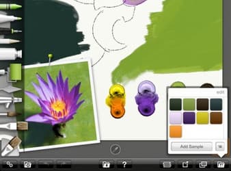 ArtRage 1.3 для рисования на iPad