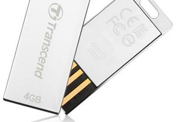 Transcend  представила серию компактных «флэшек» JetFlash T3S
