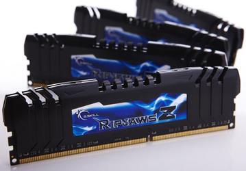 Объем четырехканального набора модулей памяти G.Skill RipjawsZ DDR3-2400 равен 64 ГБ