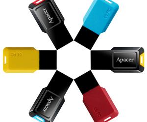Миниатюрная «флэшка» Apacer AH132 выполнена по технологии Chip On Board