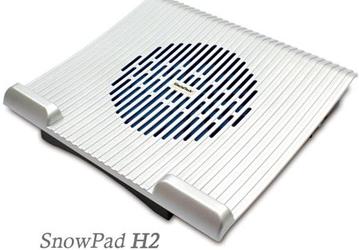 Охлаждающие подставки GlacialTech SnowPad N1 и H2 подходят для ноутбуков с экранами размером до 17 дюймов