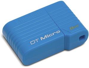 Размеры «флэшки» Kingston DataTraveler Micro равны 25,6 x 16,7 x 8,4 мм