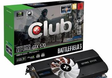 Club 3D комплектует видеокарту GeForce GTX 570 игрой Battlefield 3
