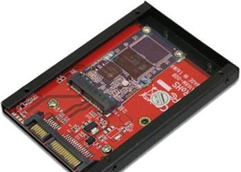 Addonics знает, как превратить карты CF и CFast и накопители mSATA в SSD типоразмера 2,5 дюйма
