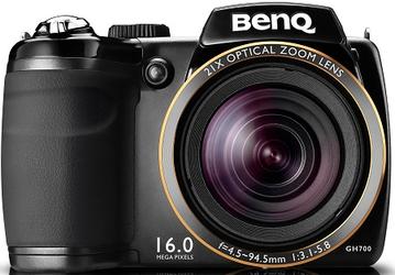 BenQ использует датчик с обратной засветкой в фотокамере GH700
