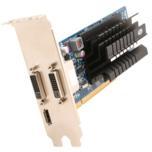 Низкопрофильная 3D-карта с пассивным охлаждением Sapphire HD 6450 FleX поддерживает три монитора