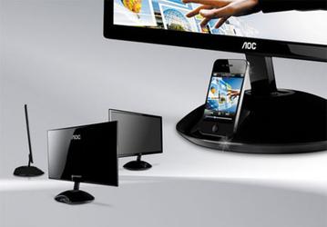 AOC покажет на CES 2012 монитор e2343Fi с интегрированной стыковочной станцией для iPhone и iPod