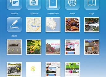 Skitch 2.0 поддерживает iPhone и  iPod Touch 