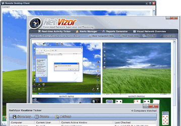 Netvizor v.7.1 - программа для мониторинга компонентов сети из единой централизованной локации