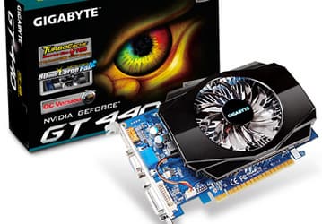 GIGABYTE слегка разгоняет GPU в картах серии GeForce GT 440 
