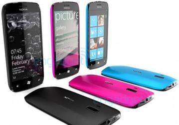 Первые изображения смартфонов Nokia с Windows Phone 7