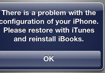 iBooks отказывается работать на взломанных iPhone