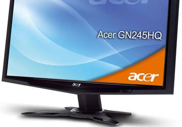Acer GN245HQ — первый 3D-монитор с поддержкой NVIDIA HDMI 3D 