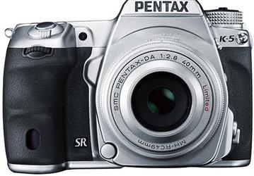 PENTAX выпустит серебристые варианты зеркальной камеры K-5 и трех объективов