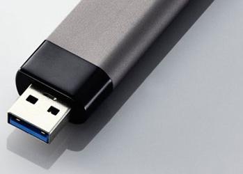 «Флэшка» Elecom MF-ASU3: USB 3.0 и алюминиевый корпус