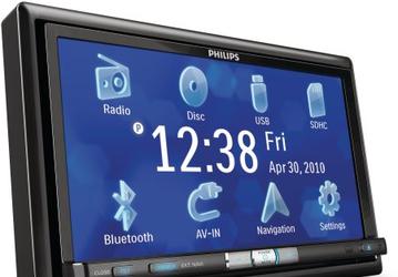 Новый автомобильный мультимедийный центр Philips CED1700