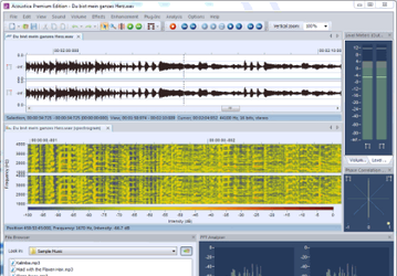 Acoustica v.5.0 Build 59 - программа для обработки и редактирования аудио-файлов
