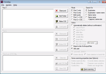 Чистильщики: CloneSpy v.2.6