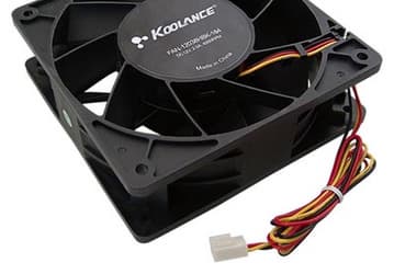 Новый корпусный вентилятор Koolance создает воздушный поток в 5,19 м³ в минуту