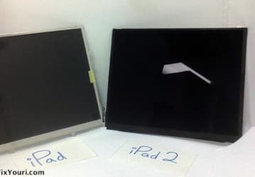 Фото дня: экран iPad 2