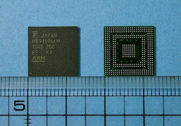 Процессор изображений Fujitsu MB91696AM поддерживает серийную съемку со скоростью 8 кадров в секунду