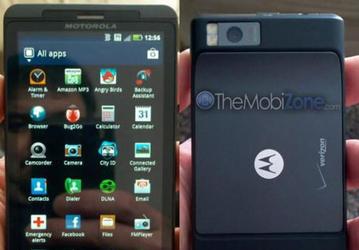 В Сети появились снимки смартфона Motorola Droid X2