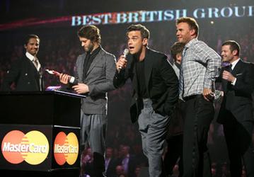 Take That назвали лучшей группой Великобритании
