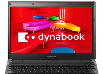 Toshiba перевела ноутбуки dynabook серии R на процессоры Sandy Bridge