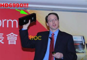 AMD показала 3D-карту Radeon HD 6990 с двумя GPU