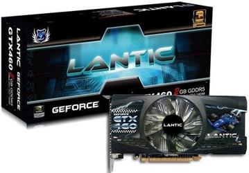 Lantic меняет систему охлаждения на 3D-карте GeForce GTX 460 с 1 ГБ памяти