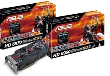 ASUS оснащает новые видеокарты системой охлаждения DirectCU II