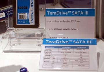 SSD Super Talent TeraDrive FT3 и CT3: новые контроллеры SandForce SF-2ХХХ, скорости чтения и записи до 500 МБ/с