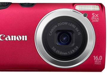 Модельный ряд цифровых фотокамер Canon A Series пополнился пятью новинками