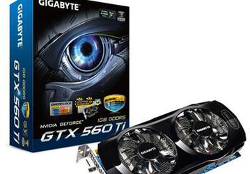 GIGABYTE разгоняет GeForce GTX 560 Ti до 1 ГГц