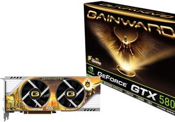 Gainward разгоняет 3D-карту GeForce GTX 580, оснащенную системой охлаждения с двумя вентиляторами