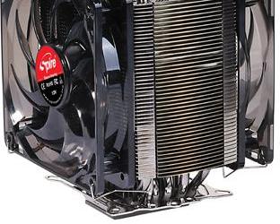 Двухвентиляторный кулер Spire Gemini совместим с платформой Intel Sandy Bridge