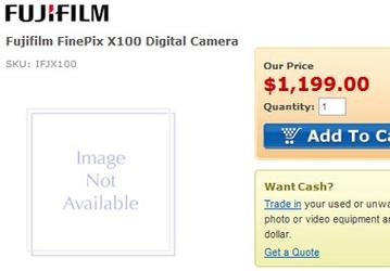 Стала известна цена камеры Fujifilm FinePix X100