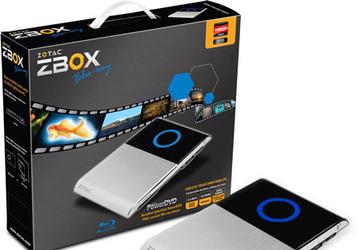 Основой мини-ПК ZOTAC ZBOX Blu-ray AD03 стали APU AMD E-350