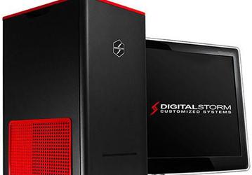 Digital Storm использует вертикальное охлаждение в ПК Enix