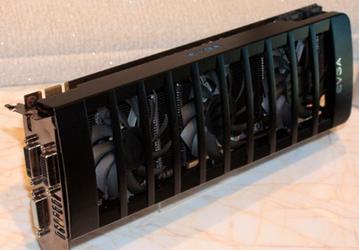 CES 2011: EVGA показала двухпроцессорную 3D-карту на базе GPU серии GeForce 500