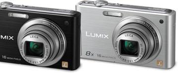 Фотокамеры Panasonic Lumix DMC-FH27 и DMC-FH25 оснащены сенсорными экранами и 8-кратным оптическим зумом